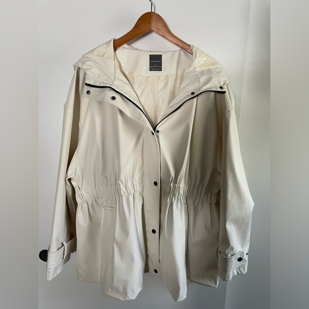 Primark Rain Jacket women’s XL white